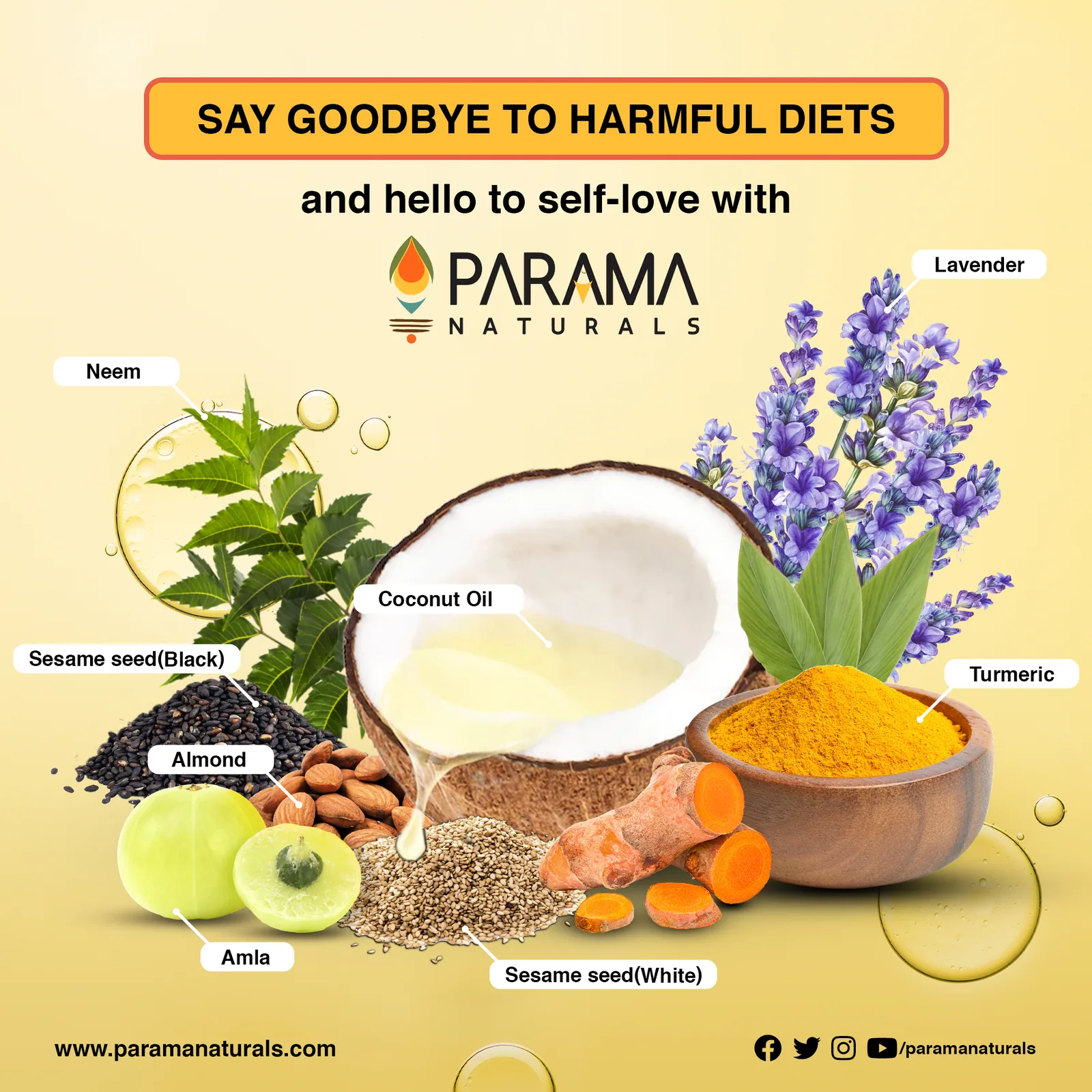 Labelled ingredients and a Women's Day cover